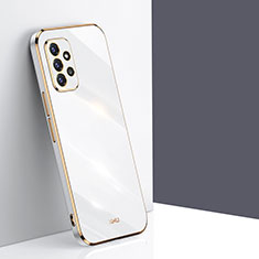 Ultra-thin Silicone Gel Soft Case Cover XL1 for Samsung Galaxy A72 4G White