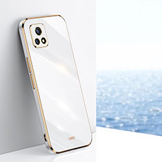 Ultra-thin Silicone Gel Soft Case Cover XL1 for Vivo iQOO U3 5G White