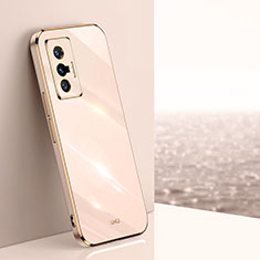 Ultra-thin Silicone Gel Soft Case Cover XL1 for Vivo X70t Gold