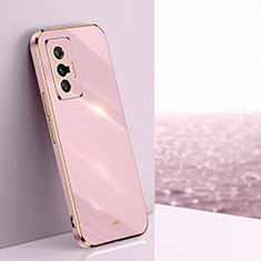 Ultra-thin Silicone Gel Soft Case Cover XL1 for Vivo X70t Pink