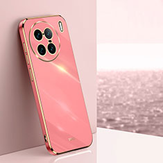 Ultra-thin Silicone Gel Soft Case Cover XL1 for Vivo X90 Pro+ Plus 5G Hot Pink