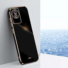 Ultra-thin Silicone Gel Soft Case Cover XL1 for Vivo Y02 Black