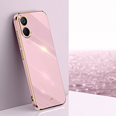 Ultra-thin Silicone Gel Soft Case Cover XL1 for Vivo Y02S Pink