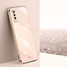 Ultra-thin Silicone Gel Soft Case Cover XL1 for Vivo Y12A Gold