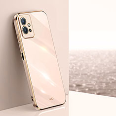 Ultra-thin Silicone Gel Soft Case Cover XL1 for Vivo Y75 5G Gold