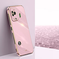 Ultra-thin Silicone Gel Soft Case Cover XL1 for Xiaomi Black Shark 5 5G Pink