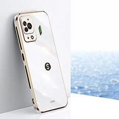 Ultra-thin Silicone Gel Soft Case Cover XL1 for Xiaomi Black Shark 5 Pro 5G White