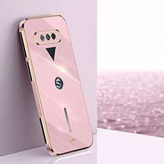 Ultra-thin Silicone Gel Soft Case Cover XL1 for Xiaomi Black Shark 5 RS 5G Pink