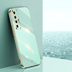 Ultra-thin Silicone Gel Soft Case Cover XL1 for Xiaomi Mi 10S 5G Green