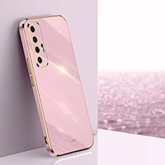 Ultra-thin Silicone Gel Soft Case Cover XL1 for Xiaomi Mi 10S 5G Pink