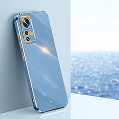 Ultra-thin Silicone Gel Soft Case Cover XL1 for Xiaomi Mi 12T 5G Blue