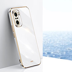 Ultra-thin Silicone Gel Soft Case Cover XL1 for Xiaomi Poco F3 5G White