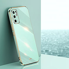 Ultra-thin Silicone Gel Soft Case Cover XL1 for Xiaomi POCO M3 Pro 5G Green