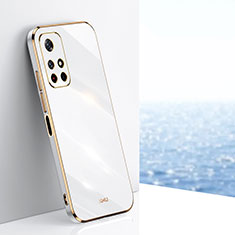 Ultra-thin Silicone Gel Soft Case Cover XL1 for Xiaomi Poco M4 Pro 5G White