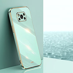 Ultra-thin Silicone Gel Soft Case Cover XL1 for Xiaomi Poco X3 NFC Green