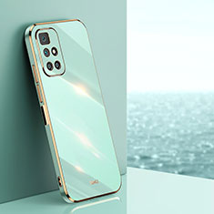 Ultra-thin Silicone Gel Soft Case Cover XL1 for Xiaomi Redmi 10 4G Green