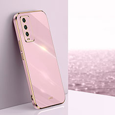 Ultra-thin Silicone Gel Soft Case Cover XL1 for Xiaomi Redmi 9 Power Pink