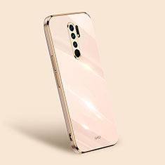 Ultra-thin Silicone Gel Soft Case Cover XL1 for Xiaomi Redmi 9 Prime India Gold