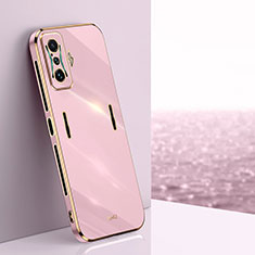 Ultra-thin Silicone Gel Soft Case Cover XL1 for Xiaomi Redmi K50 Gaming 5G Pink