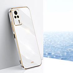 Ultra-thin Silicone Gel Soft Case Cover XL1 for Xiaomi Redmi K60E 5G White