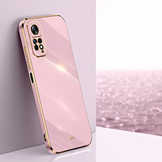 Ultra-thin Silicone Gel Soft Case Cover XL1 for Xiaomi Redmi Note 11 4G (2022) Pink