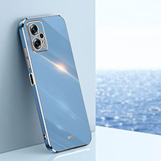 Ultra-thin Silicone Gel Soft Case Cover XL1 for Xiaomi Redmi Note 11T Pro+ Plus 5G Blue