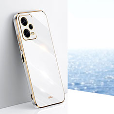 Ultra-thin Silicone Gel Soft Case Cover XL1 for Xiaomi Redmi Note 12 Pro+ Plus 5G White