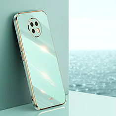 Ultra-thin Silicone Gel Soft Case Cover XL1 for Xiaomi Redmi Note 9 5G Green