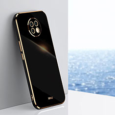 Ultra-thin Silicone Gel Soft Case Cover XL1 for Xiaomi Redmi Note 9T 5G Black