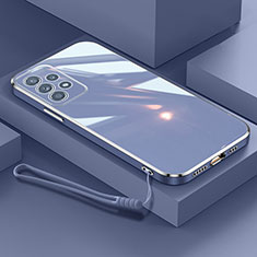 Ultra-thin Silicone Gel Soft Case Cover XL2 for Samsung Galaxy A23 4G Blue