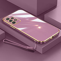 Ultra-thin Silicone Gel Soft Case Cover XL2 for Samsung Galaxy A23 5G Purple