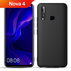 Ultra-thin Silicone Gel Soft Case S02 for Huawei Nova 4 Black