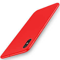 Ultra-thin Silicone Gel Soft Case S03 for Xiaomi Mi 8 Explorer Red