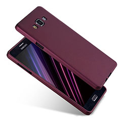 Ultra-thin Silicone Gel Soft Case S04 for Samsung Galaxy A7 Duos SM-A700F A700FD Purple