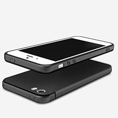 Ultra-thin Silicone Gel Soft Case U04 for Apple iPhone 5 Black