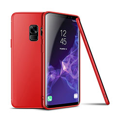 Ultra-thin Silicone Gel Soft Cover for Samsung Galaxy S9 Red