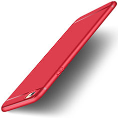 Ultra-thin Silicone TPU Soft Case with Finger Ring Stand for Apple iPhone 6 Red