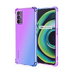 Ultra-thin Transparent Gel Gradient Soft Case Cover for Realme GT Neo 2T 5G Clove Purple