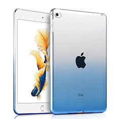 Ultra-thin Transparent Gel Gradient Soft Case for Apple iPad Air 2 Blue