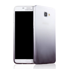 Ultra-thin Transparent Gel Gradient Soft Case for Samsung Galaxy A9 (2016) A9000 Gray