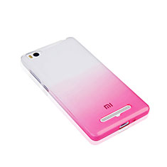 Ultra-thin Transparent Gel Gradient Soft Case for Xiaomi Mi 4i Pink