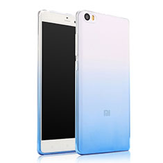 Ultra-thin Transparent Gel Gradient Soft Case for Xiaomi Mi Note Blue