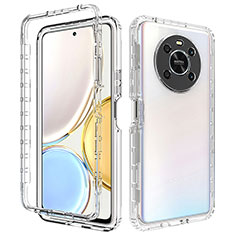 Ultra-thin Transparent Gel Gradient Soft Matte Finish Front and Back Case 360 Degrees Cover for Huawei Honor Magic4 Lite 4G Clear