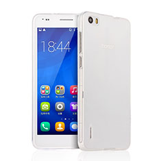 Ultra-thin Transparent Gel Soft Case for Huawei Honor 6 Clear