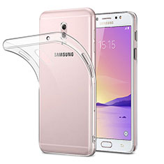 Ultra-thin Transparent Gel Soft Case for Samsung Galaxy C7 (2017) Clear