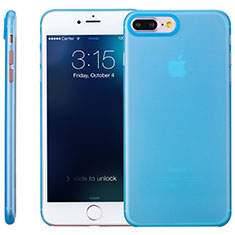 Ultra-thin Transparent Gel Soft Case T11 for Apple iPhone 8 Plus Blue