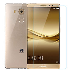 Ultra-thin Transparent Gel Soft Case with Screen Protector for Huawei Mate 8 Clear