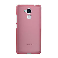 Ultra-thin Transparent Gel Soft Cover for Huawei GR5 Mini Pink