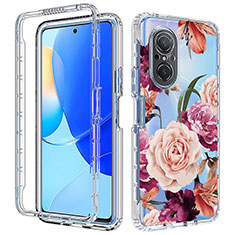 Ultra-thin Transparent Gel Soft Matte Finish Front and Back Case 360 Degrees Cover for Huawei Nova 9 SE Colorful