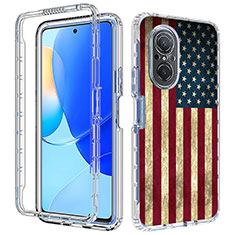 Ultra-thin Transparent Gel Soft Matte Finish Front and Back Case 360 Degrees Cover for Huawei Nova 9 SE Mixed